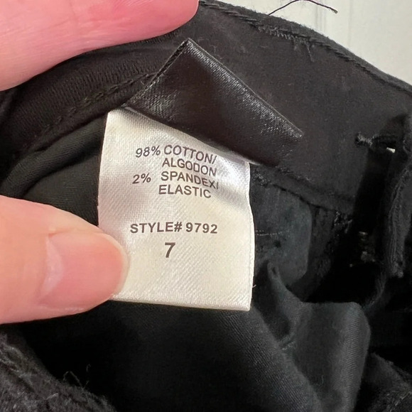 EUNINA Black Skinny Jean - Size: 7 - Picture 6 of 8